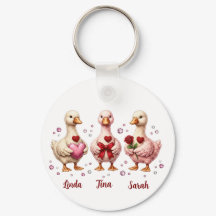 Bästa vän Valentinsdag Gäss vänner 