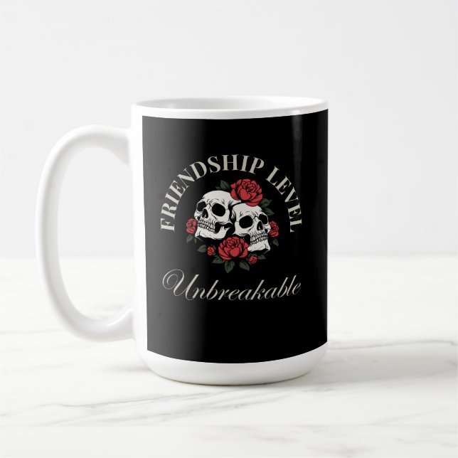 Bästa vän, Vänskapsnivå: Obrytbar, vän Kaffemugg (Vänster)