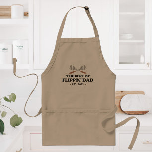 Bästa vändande pappa stekspade rolig retro förkläde