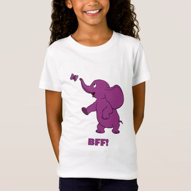 Bästa vänför evigt t-shirt (Framsida)