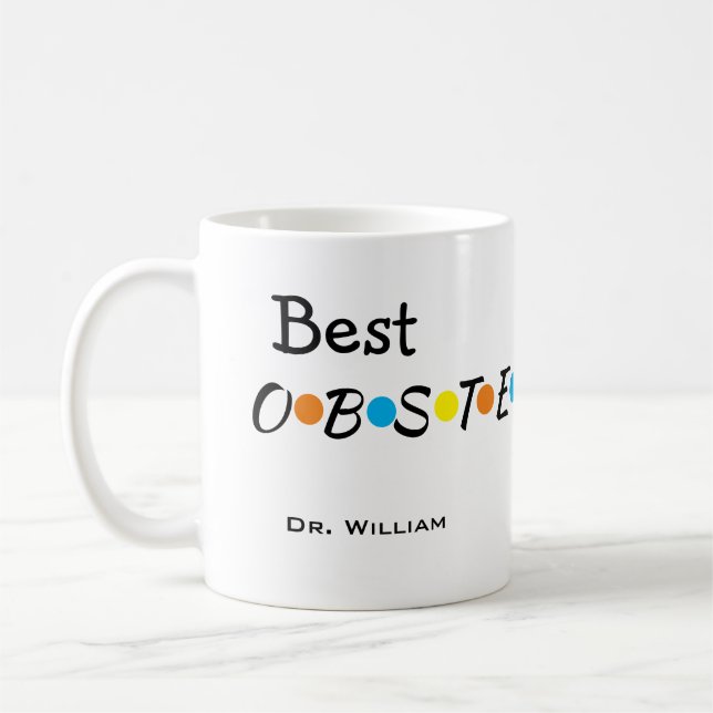 Bästa vänliga forskare någonsin kaffemugg (Vänster)