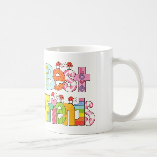 Bästa vänmuggen kaffemugg (Höger)