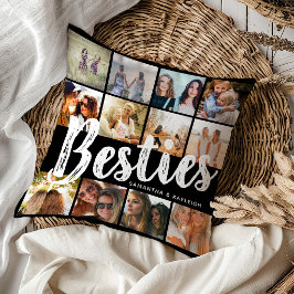 BÄSTA VÄNNAR, Fotokollage & Namn | BFF Kudde