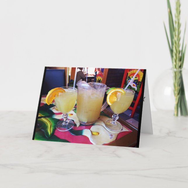 *BÄSTA VÄNNEN ALLA* CHEERS OCH "GRATTIS PÅ FÖDELSE KORT (Framsida)