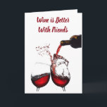 **BÄSTA VÄNNEN** & **BÄSTA VIN** FRIENDS BIRTHDAY KORT<br><div class="desc">DET ÄR SÄKERT TID ***FÖR ATT FÅ DIN BIRTHDAY*** NÄR SOM HELST,  MEN VIN O'CLOCK MED DIN BÄSTA VÄNNE KOMMER ATT BLI MYCKET MER AMUSERANDE FÖR DIG TÄNKA? SE ALLA MIN ANDRA PRODUKTER MED DEN HÄR FANTASTISK-FOTOEN!!!!!! OCH NATURLIGTVIS ÄVEN ANDRA BILDER! TACK!!</div>