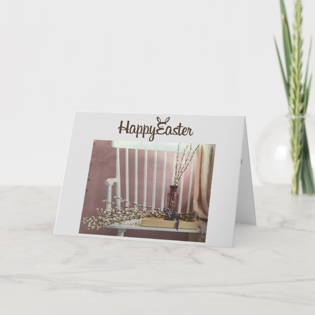 **BÄSTA VÄNNEN NÅGONSIN** I "PÅSK" HELGKORT (Framsida)