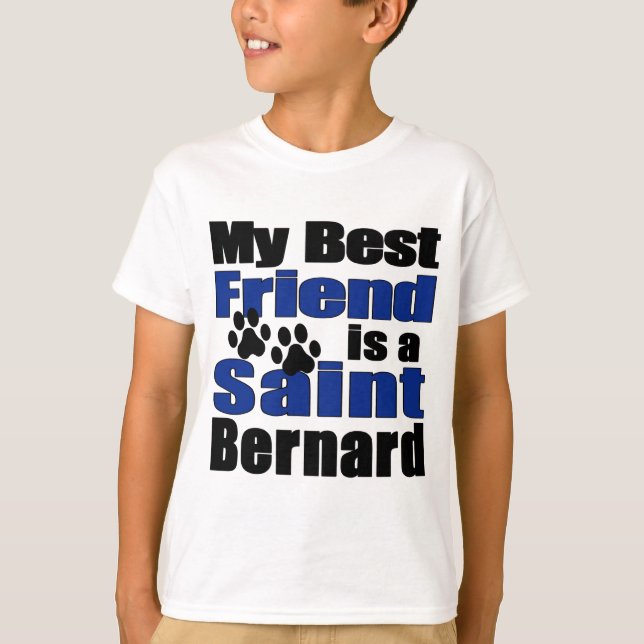 Bästa vännen Sankt Bernhard Tröja (Framsida)
