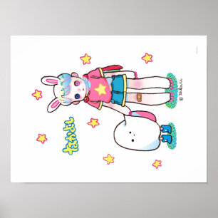 Bästa vänner 16-tums x 12-tums, Poster Pappert (pr