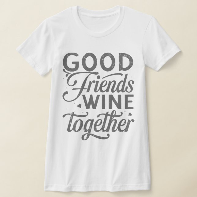 Bästa vänner 4 - livsuppehållande Vänskap Cute Fri T Shirt (Laydown)