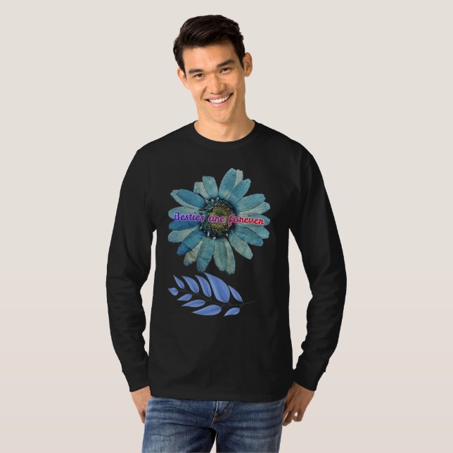 Bästa vänner är för evigt t shirt (Hel framsida)