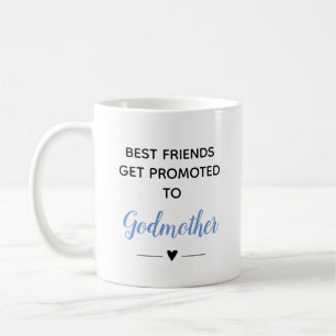 Bästa vänner befordras till Godmor Blue Kaffemugg