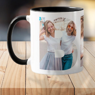 Bästa vänner BFF - enkelt Modern Anpassningsbar- Mugg