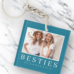Bästa vänner BFF-foto med minimalistisk modern Chi