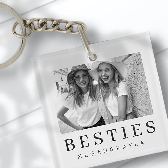 Bästa vänner BFF-foto med minimalistisk modern Chi (Skapare uppladdad)