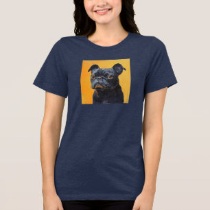 Bästa vänner BFF-foto med minimalistisk modern Chi T Shirt