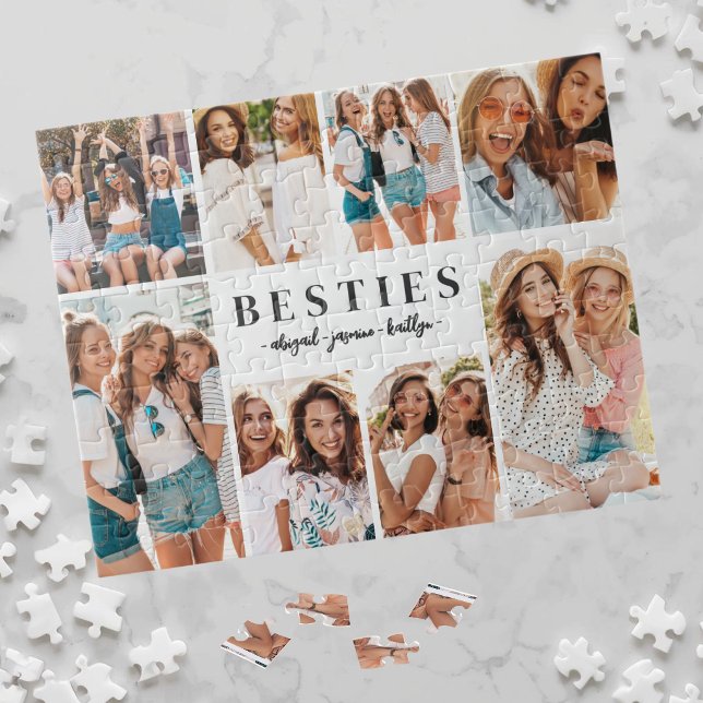 Bästa vänner BFF Foto Pussel (Best Friends BFF Photo Jigsaw Puzzle )
