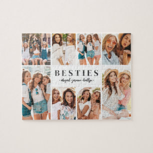 Bästa vänner BFF Foto Pussel