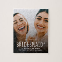Bästa vänner, blir du min Bridesmaid Frieri