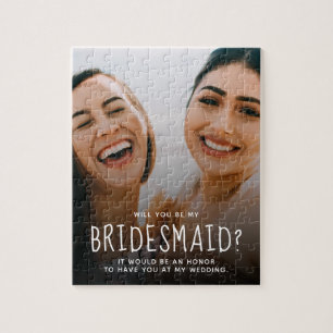 Bästa vänner, blir du min Bridesmaid Frieri Pussel