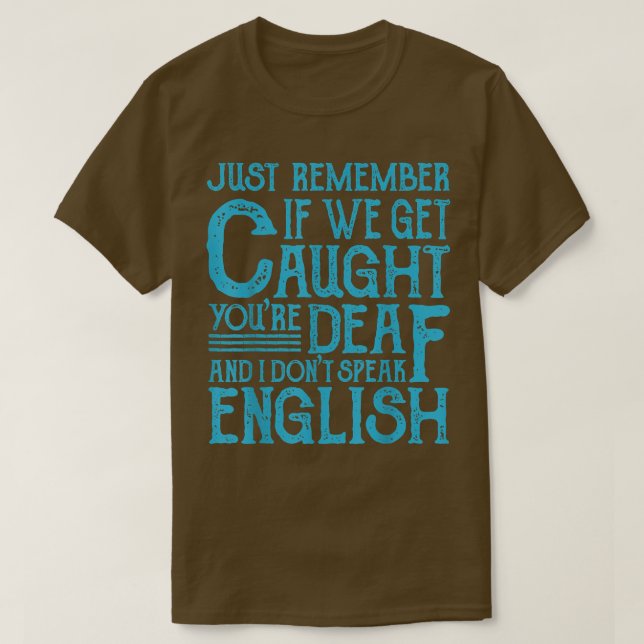 Bästa vänner citerar om vi blir varnade t shirt (Design framsida)