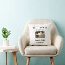 Bästa vänner Dekorativ kudde