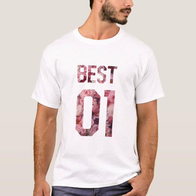 Bästa vänner för 3 - bäst t shirt (Framsida)
