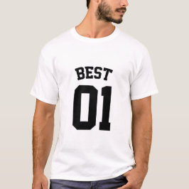 Bästa vänner för 3 - Bästa 01 T Shirt