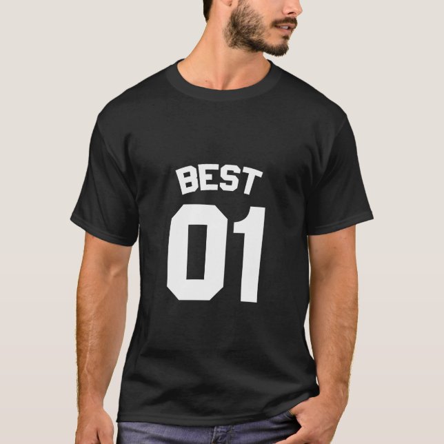 Bästa vänner för 3 - Bästa 01 T Shirt (Framsida)
