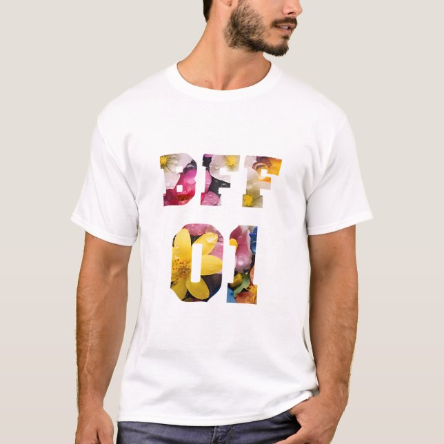 Bästa vänner för 3 - BFF 01 T Shirt (Framsida)