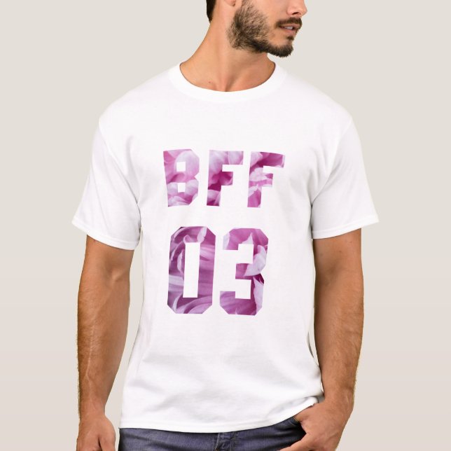 Bästa vänner för 3 - BFF 03 T Shirt (Framsida)