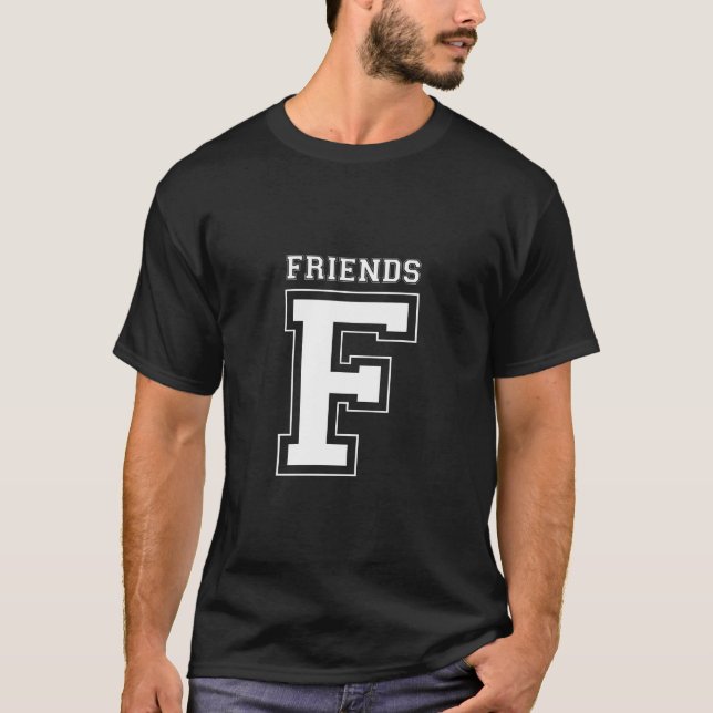 Bästa vänner för 3 - Vänner T Shirt (Framsida)