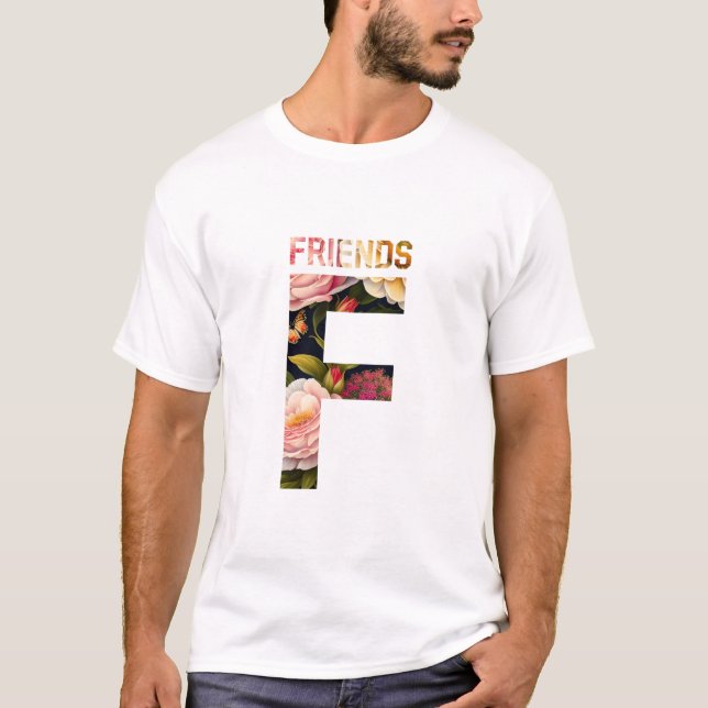 Bästa vänner för 3 - Vänner T Shirt (Framsida)