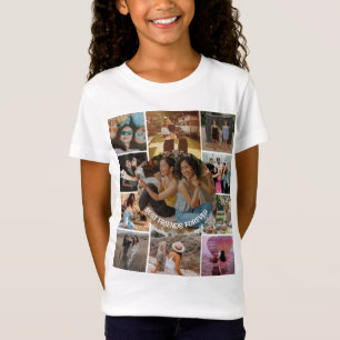 Bästa vänner för alltid 11 fotokollage Vänskap T Shirt