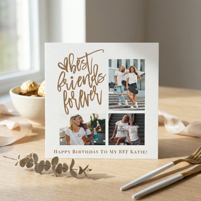 Bästa vänner för alltid 3 Foto Manus Grattis på fö (Skapare uppladdad)