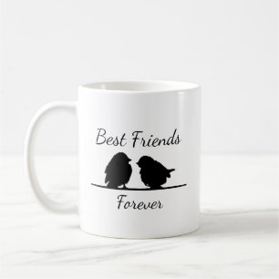 Bästa vänner för alltid, BFF Cute Birds Kaffemugg