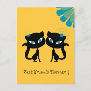 Bästa vänner för alltid (BFF), I kärlek Cats! Vykort
