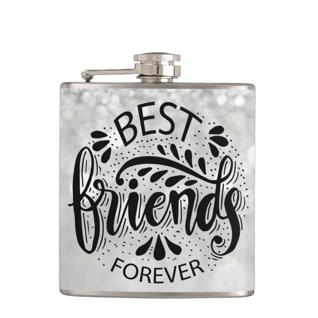 Bästa vänner för alltid fickplunta (Framsidan)