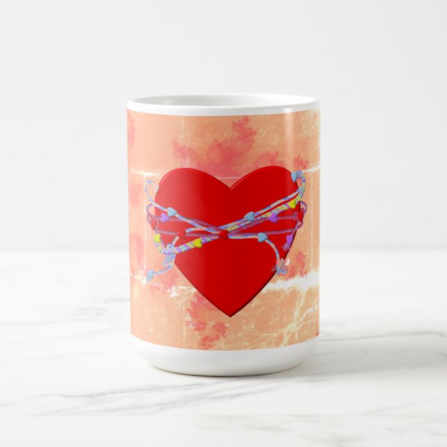 Bästa vänner för alltid kaffemugg (Center)