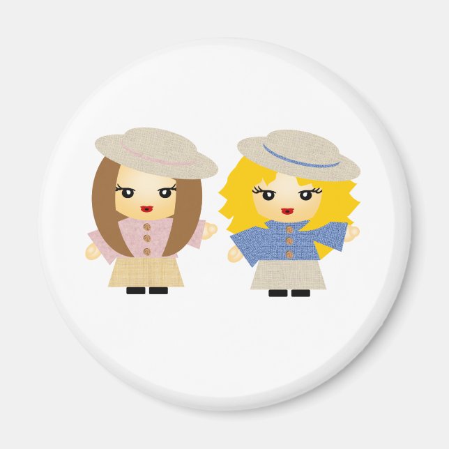 Bästa vänner för alltid magnet (Framsidan)