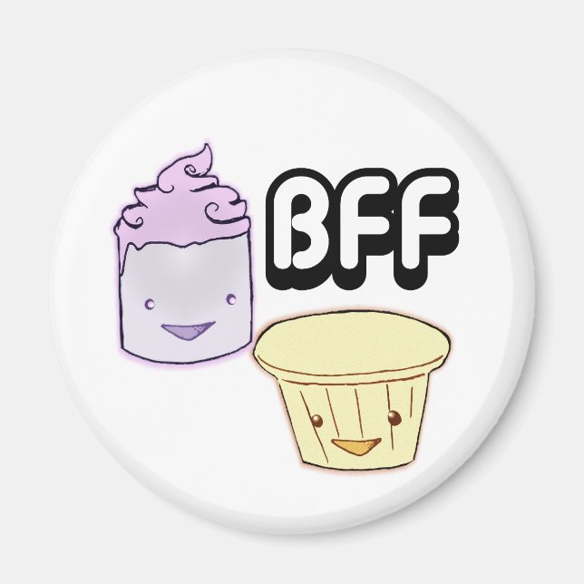 Bästa vänner för alltid magnet (Framsidan)