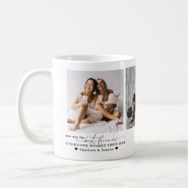 Bästa vänner för alltid | Modern BFF - minimalt 3- Kaffemugg