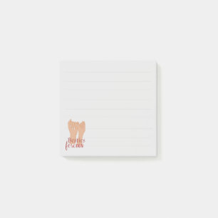 Bästa vänner för alltid Post-it lappar