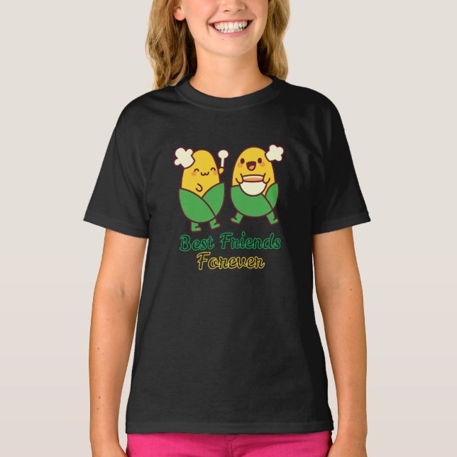 BÄSTA VÄNNER FÖR ALLTID, ROLIGT, PRESENTER, BÄSTA  T SHIRT (Framsida)