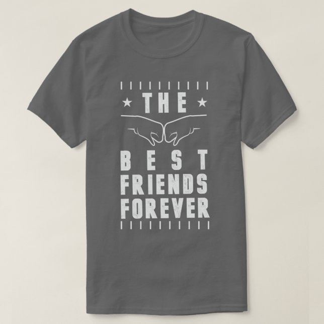 Bästa vänner för alltid t shirt (Design framsida)