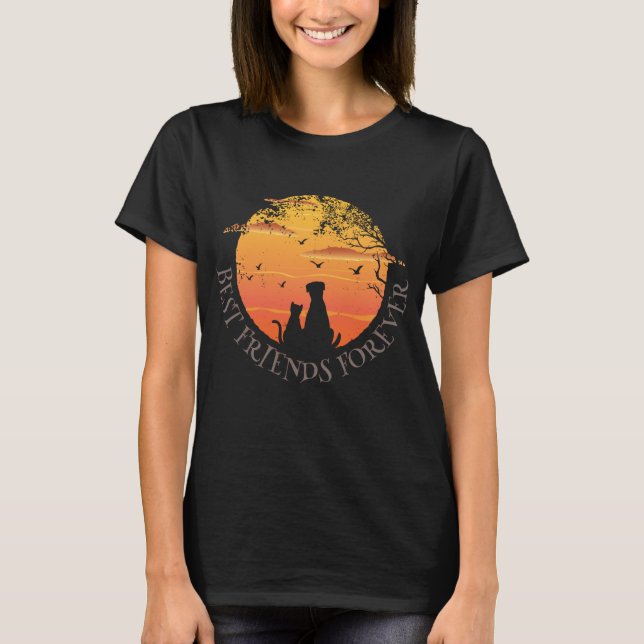 Bästa vänner för alltid t shirt (Framsida)
