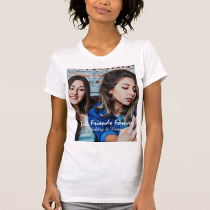 Bästa vänner för Anpassningsbarna Foto och Namn T Shirt