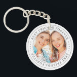 Bästa vänner för BFF - enkelt modernt foto<br><div class="desc">Den här enkla och klassiska designen består av serif-typografi och lägger till ett anpassningsbar-foto. "Best Friends Forever" cirklar fotona för dina vänner</div>