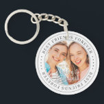 Bästa vänner för BFF - enkelt modernt foto<br><div class="desc">Den här enkla och klassiska designen består av serif-typografi och lägger till ett anpassningsbar-foto. "Best Friends Forever" cirklar fotona för dina vänner</div>