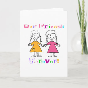 Bästa vänner för BFF-gåvor Kort