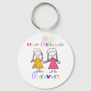 Bästa vänner för BFF-gåvor Nyckelring